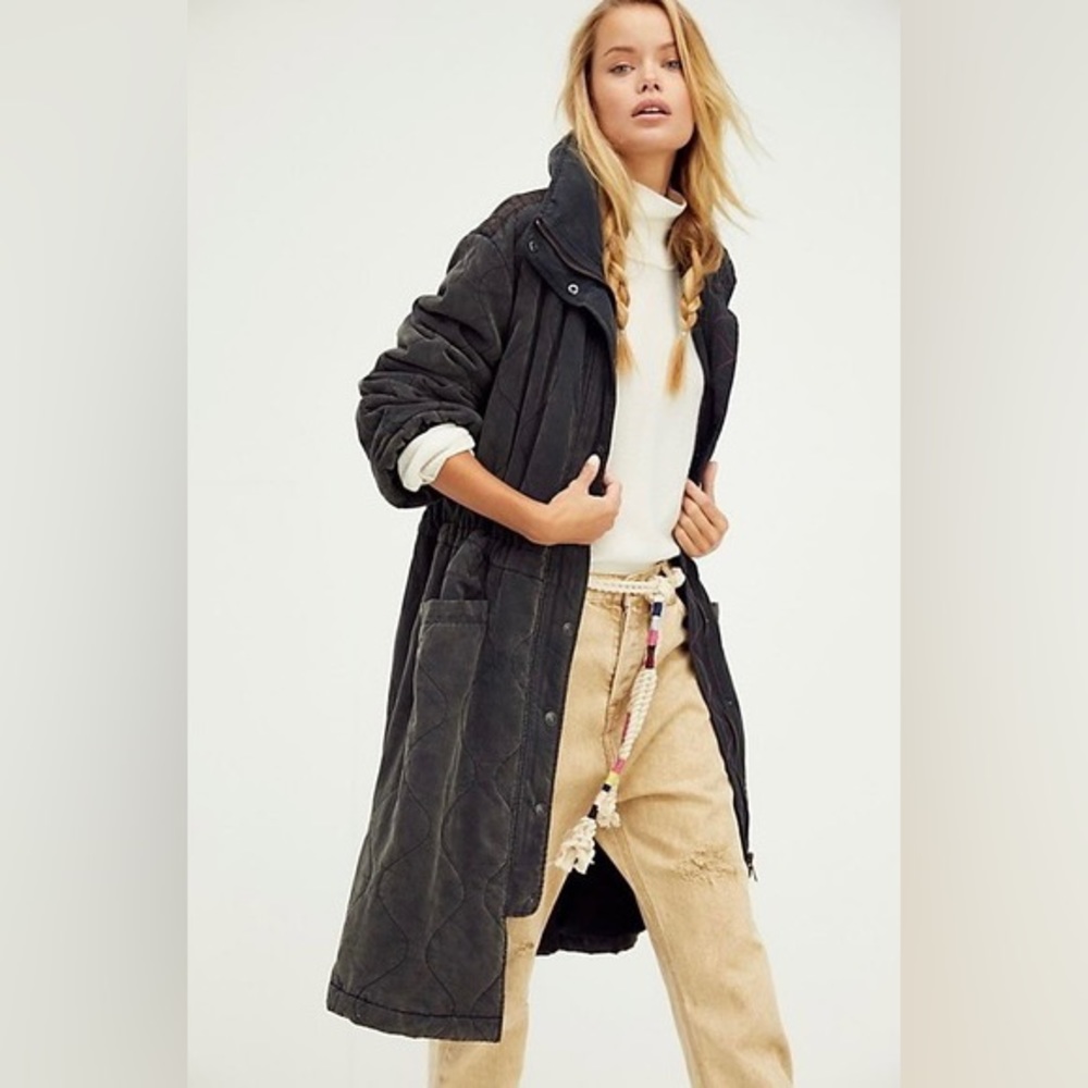 NWT Free People Be Me Padded Parka Jacket